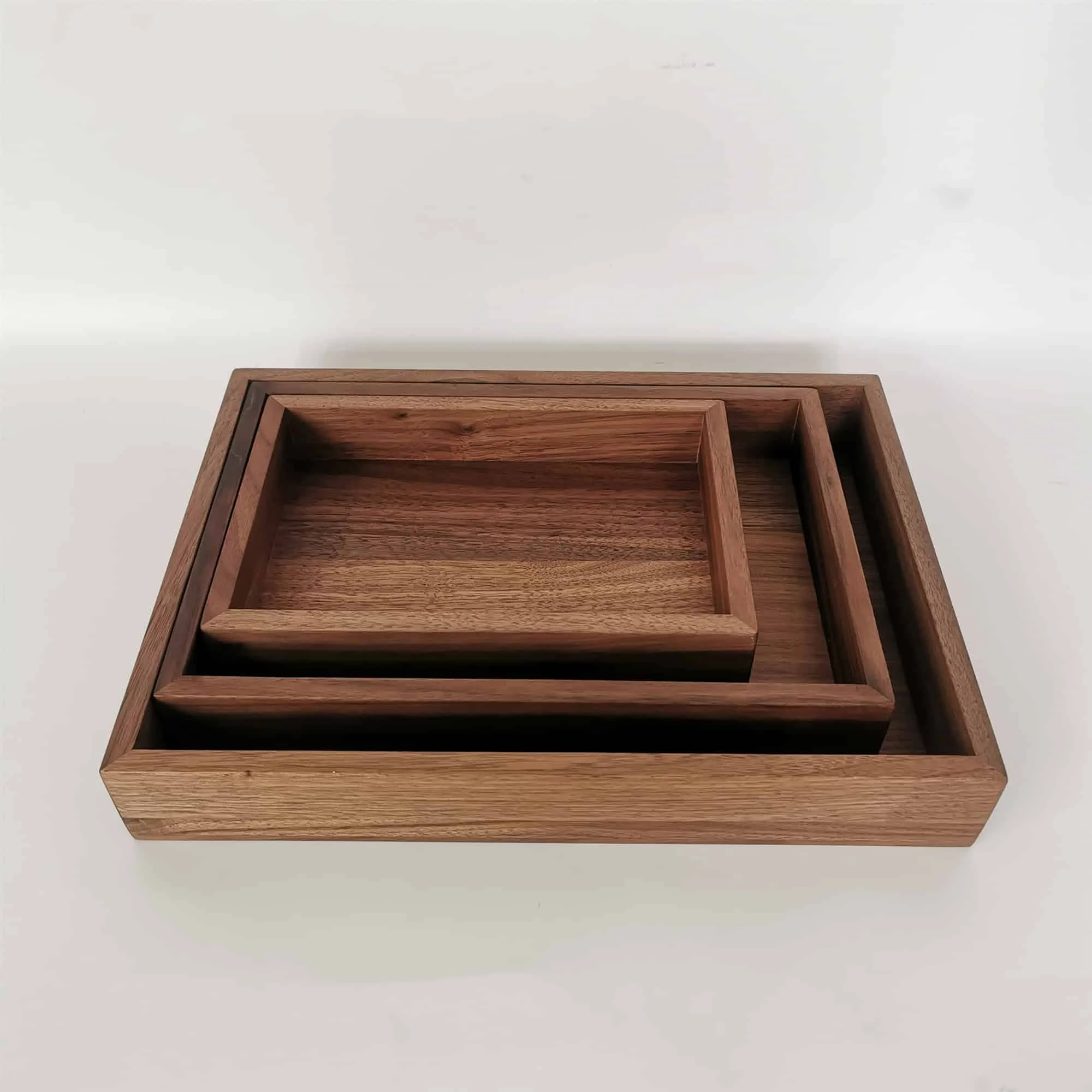 Custom Walnut Wooden Trays | OEM Manufacturer