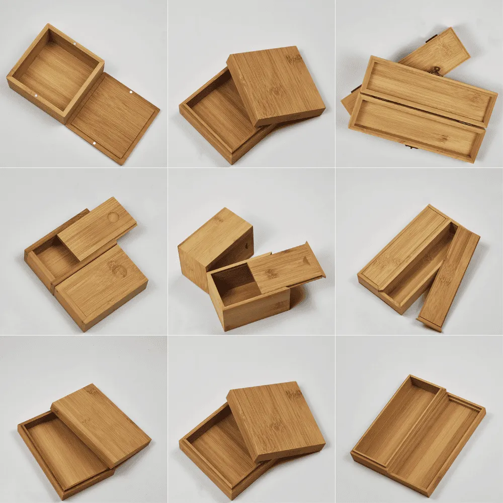 Premium Bamboo Storage Boxes