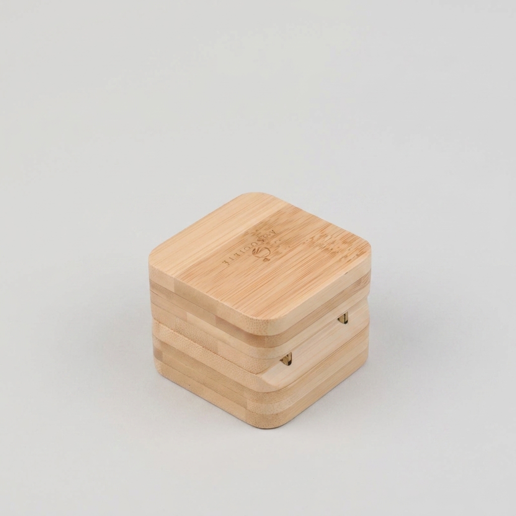 Custom Natural Bamboo Jewelry Box with Mirror | OEM Manufacturer