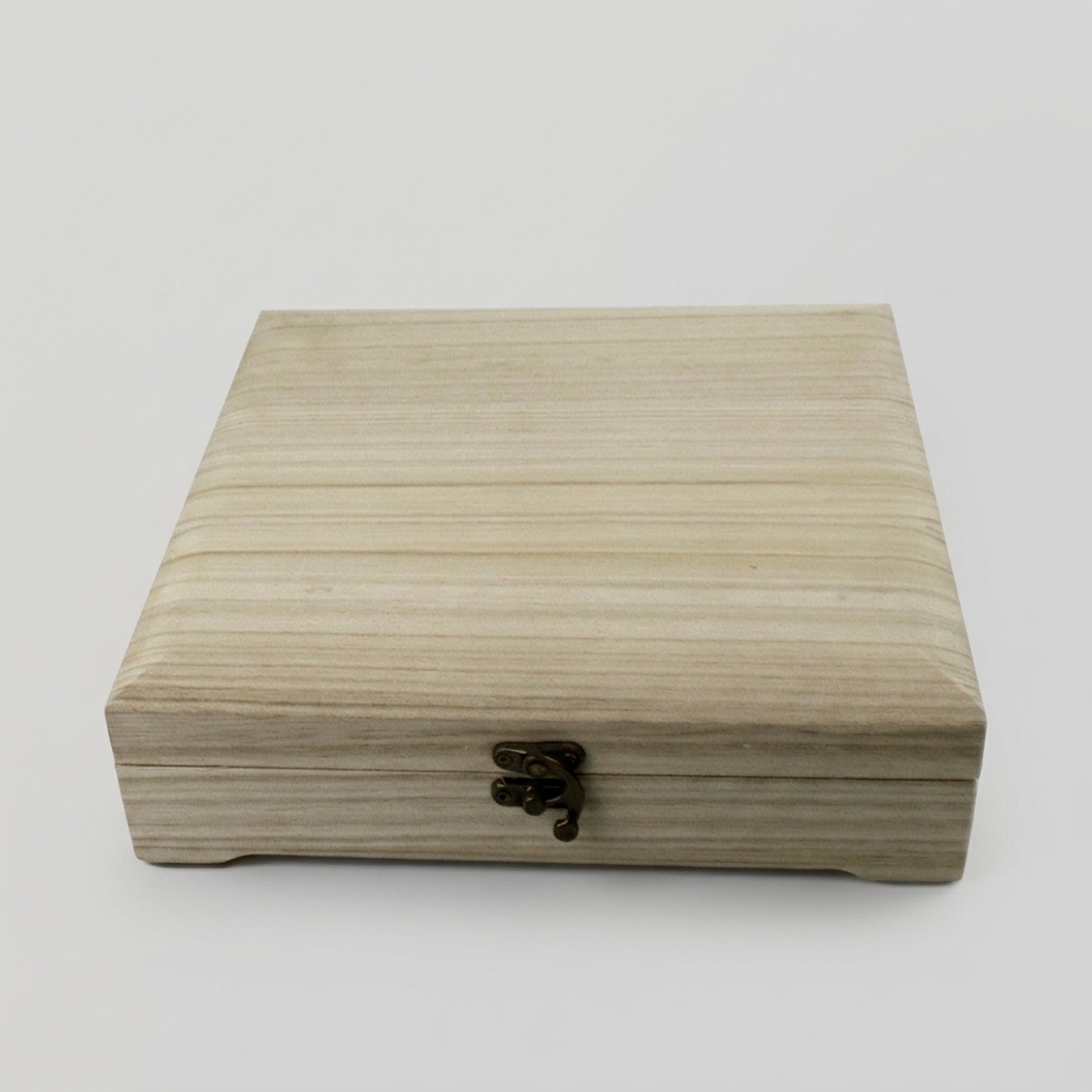 Wholesale Unfinished Paulownia Storage Box | OEM Manufacturer