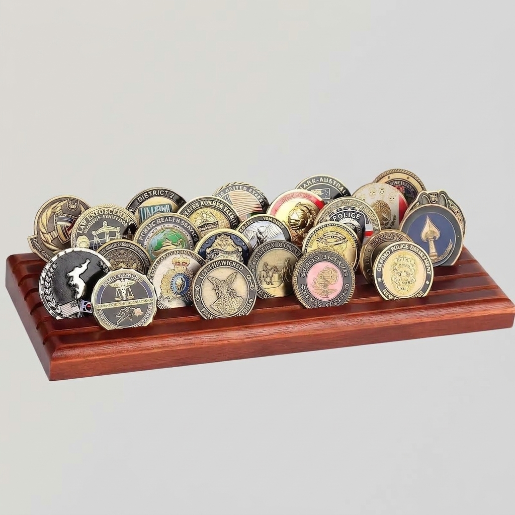 Wholesale Wooden Challenge Coin Display Stand | Custom Manufacturer